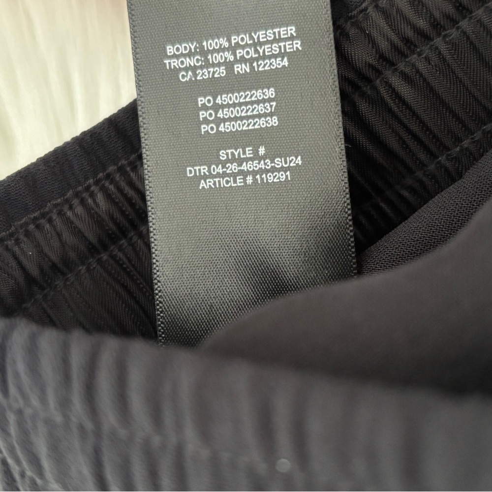 ARITZIA Wilfred Highlight Cargo Short XS Black Shorts New NWT - Picture 9 of 12